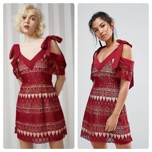 Keepsake the Label | Walk on by Cold Shoulder Dres